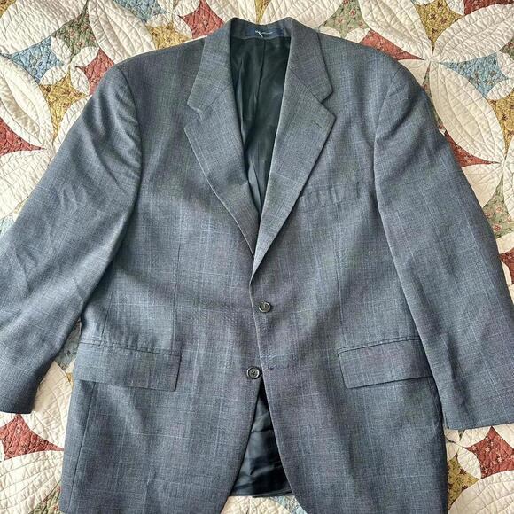 Lauren Ralph Lauren Other - Ralph Lauren Chaps grey vintage wool blazer size 43 S